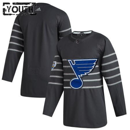 St. Louis Blues Blank Grijs Adidas 2020 NHL All-Star Authentic Shirt - Kinderen